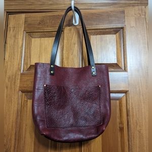 Portland Leather Goods Sangria Tote